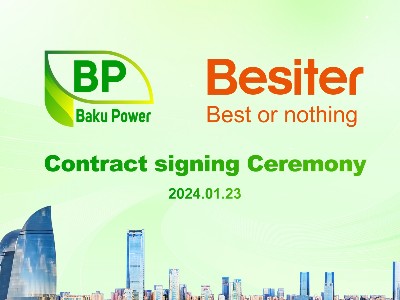 热烈祝贺Besiter与阿塞拜疆Baku Power达成战略合作